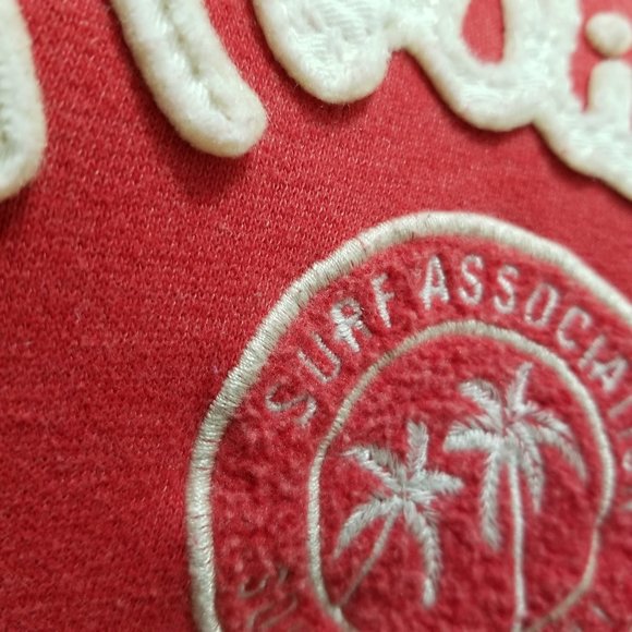 Hollister hoodie Medium 1922 Surf Association Southern Cali palm tree pullover - Picture 7 of 13